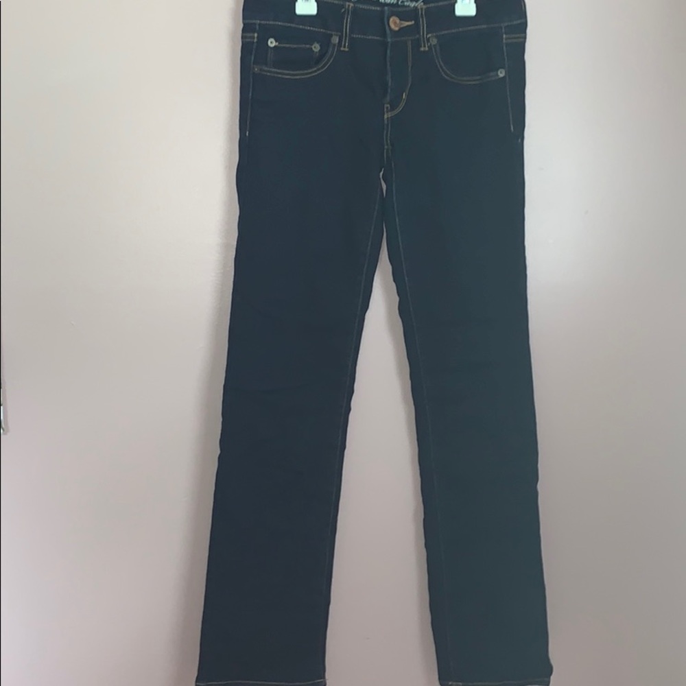 Dark Blue Denim Jeans